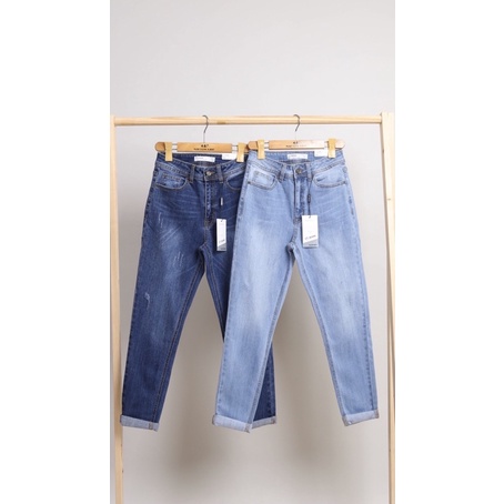 Quần jeans vnxk boy xước