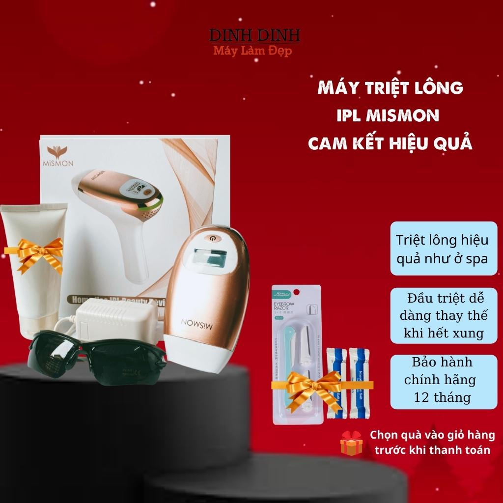 Máy triệt lông mini Mismon cam kết hiệu quả: triệt lông nách/tẩy lông chân/ triệt lông vùng kín/bikini/ triệt râu nam