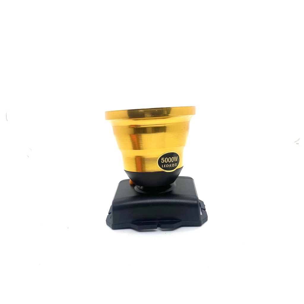 Đèn pin đội đầu siêu sáng, đèn đeo đầu Mango 5 Mini sáng tỏa chiếu gần chóa 8cm