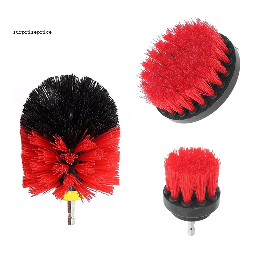 Bộ 3 đầu cọ bàn chải hình dáng khác nhau tiện dụng cho việc vệ sinh