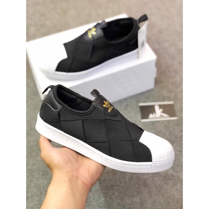 Giày Adidas SuperStar Slip-On Black FV3187