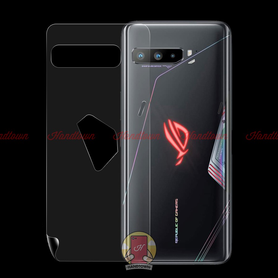 Dán PPF Mặt Lưng Asus ROG Phone 3 ZS661KS ROG Phone 3 Strix Edition CườngLực Dẻo Vân Cá Sấu Hiệu Ứng Cầu Vồng Trong Suốt