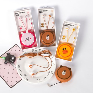 Tai Nghe Có Dây Brown and Cony Siêu GIÁ RẺ- Tặng Kèm Hộp Đựng Cute