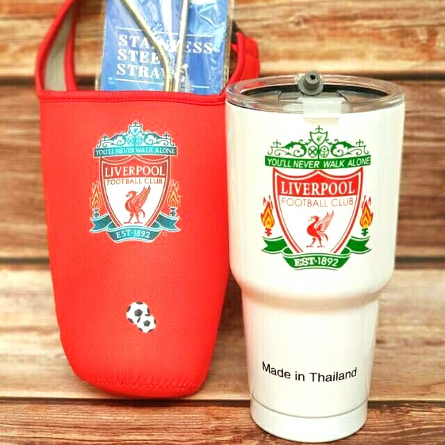COMBO LY GIỮ NHIỆT THÁI LAN 900ML (TÚI, 2 ỐNG HÚT, CỌ)