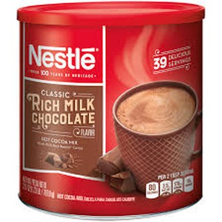 Bột chocolate Nestle Rich Milk Chocolate hộp 787G