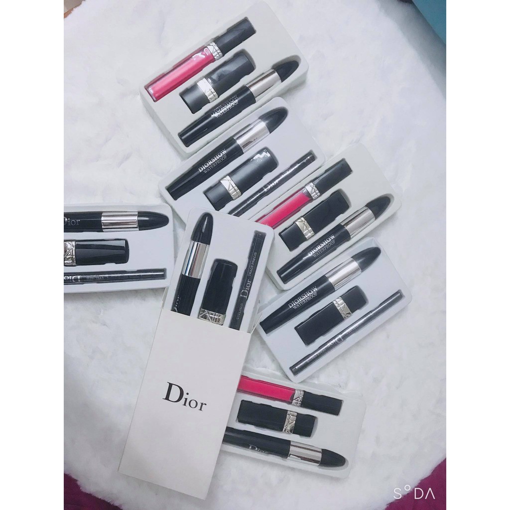 Sét 3 món trang điểm dior