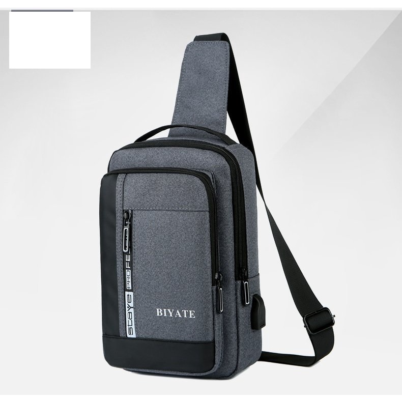 Túi đeo chéo nam tiện lợi,ngăn chứa siêu rộng đi chơi đi làm, đựng vừa ipad 11 inch