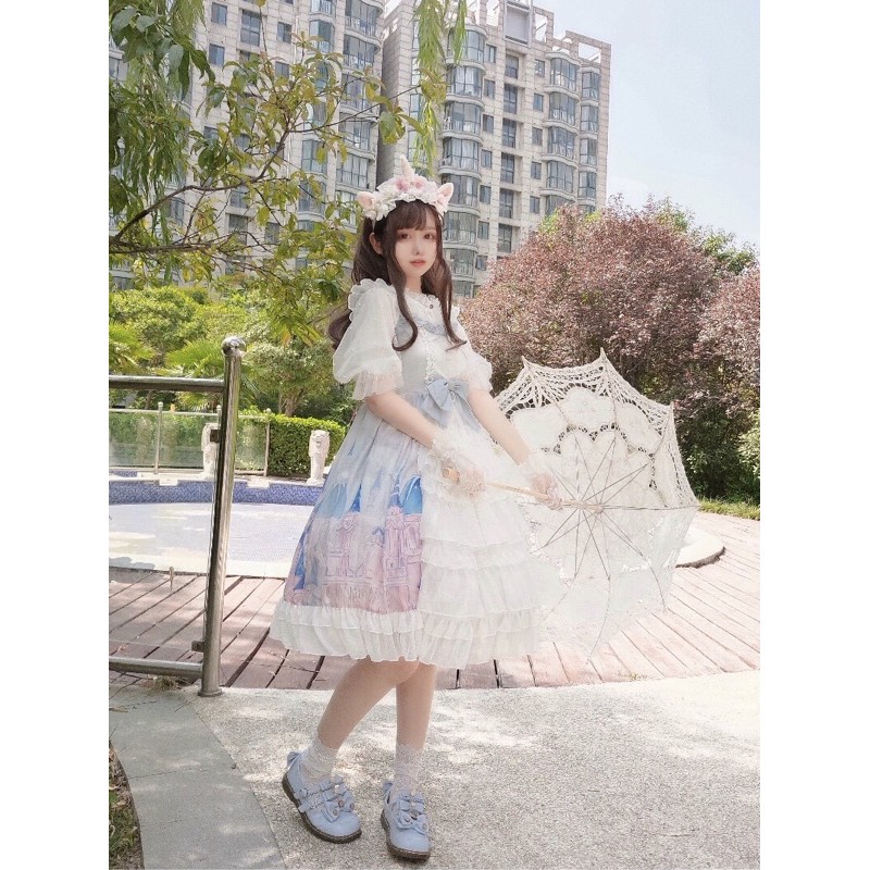 Đầm lolita tiểu thư mã H1