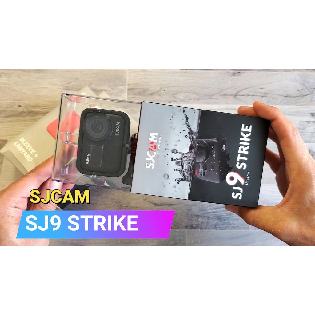 [Mã ELMALL1TR5 giảm 6% đơn 3TR] Camera hành trình SJCAM SJ9 STRIKE 4K Wi-Fi - Hãng phân phối chính thức