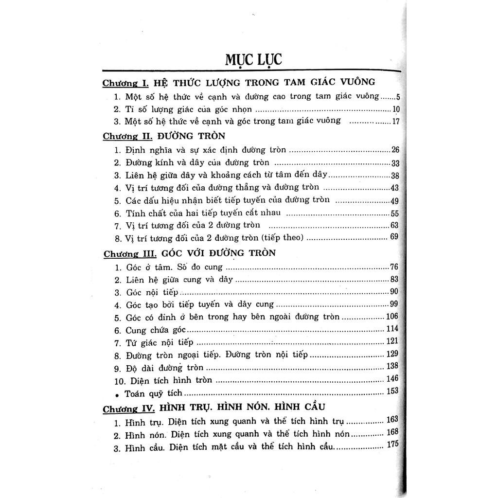 Sách Tuyển Tập Các Bài Toán Hay Và Khó Hình Học 9 (Bồi Dưỡng Học Sinh Khá, Giỏi Luyện Thi Vào Lớp 10 PT, Chuyên)