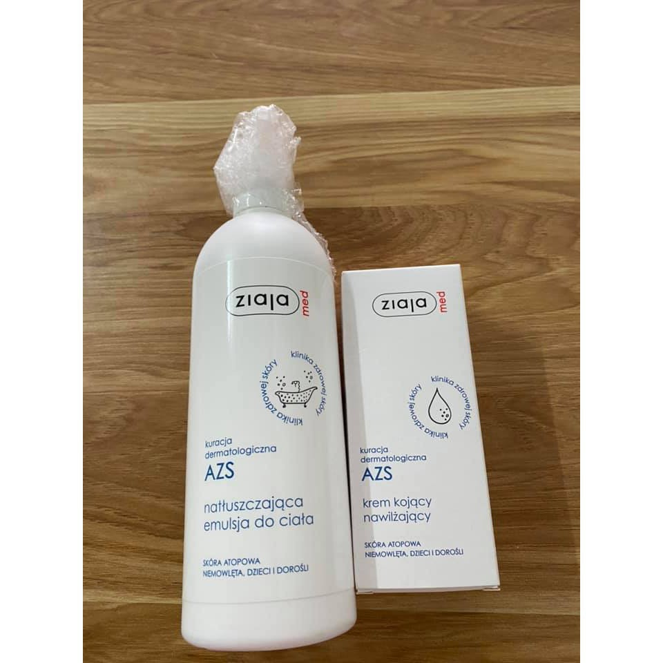 Nhũ Tương Dưỡng Ẩm Dịu Nhẹ Da Toàn Thân ZIAJA MED ATOPY AZS - 400ml - Ziaja Pharmacy | BigBuy360 - bigbuy360.vn