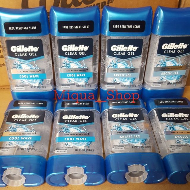 Lăn khử mùi Gillette Cool Wave 107g của Mỹ