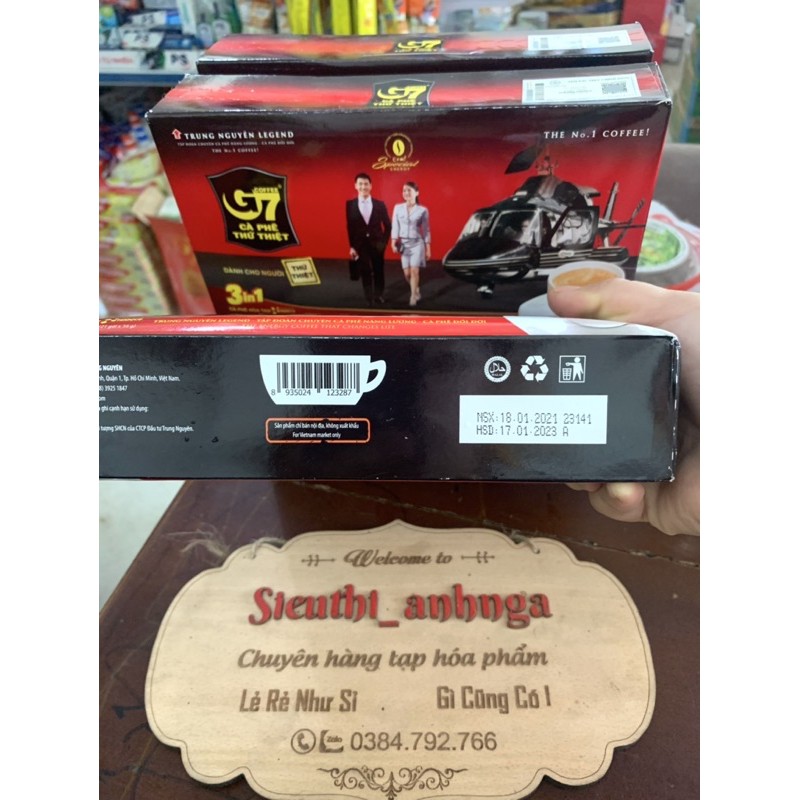 [Có Tem] Cà Phê Hoà Tan G7 Hộp 336G (21 Gói Dẹt) | BigBuy360 - bigbuy360.vn