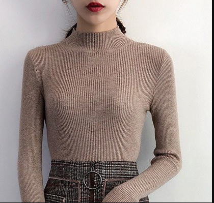 Áo len tăm cổ 3 phân Quảng châu_Xưởng May Quang Anh