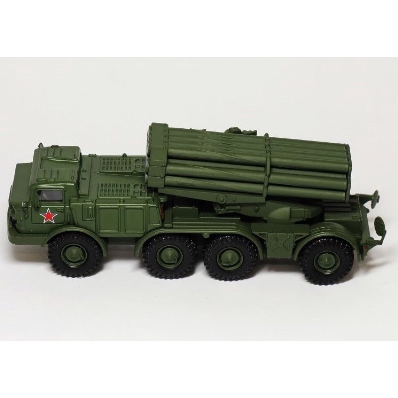 Mô hình xe tăng tỷ lệ 1:72 phá.o phản lực BM-27 Uragan của Liên Xô / Nga.