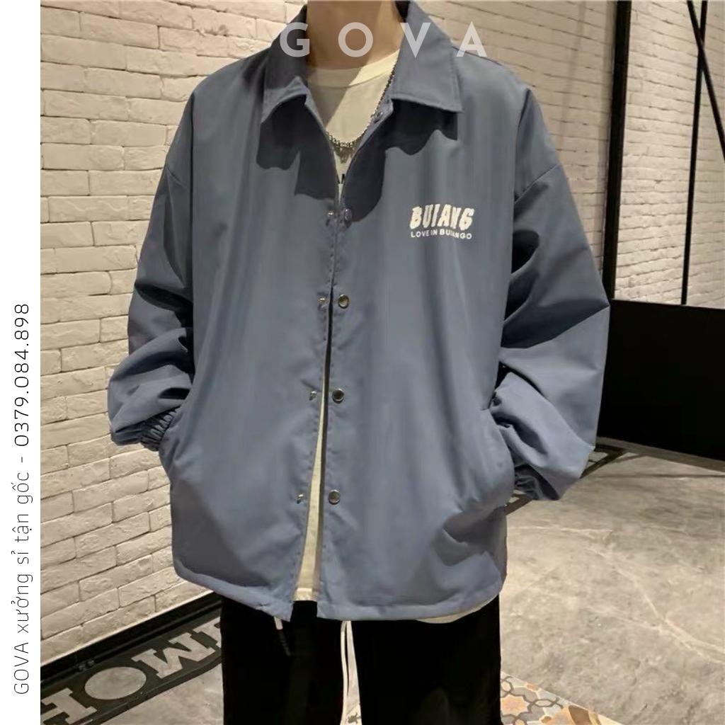 Áo khoác dù GMOYD Unisex ulzzang nam nữ form rộng 2 lớp Siêu Hot Jacket Bomber GOVA