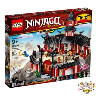 Đồ chơi xếp hình lắp ráp lego ninjago legacy 70670 tm6423 monastery of spinjitzu võ đường spinjitzu