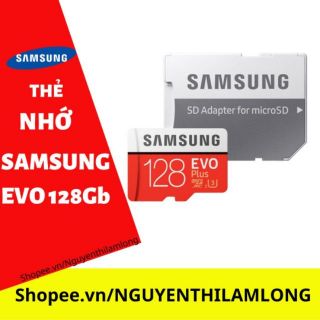 Thẻ nhớ micro sd samsung evo plus 128gb u3 class 10