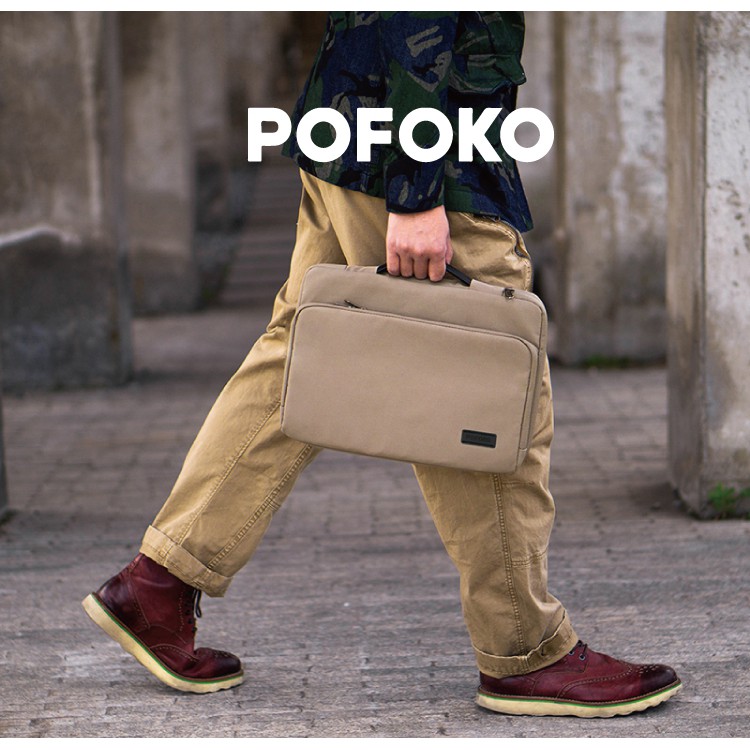 Túi chống sốc hiệu Pofoko dành cho Laptop, Surface, Macbook 13-15.6'' | BigBuy360 - bigbuy360.vn