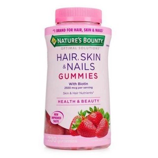 Kẹo dẻo hair skin nails gummies 230 viên đẹp da tóc móng mỹ