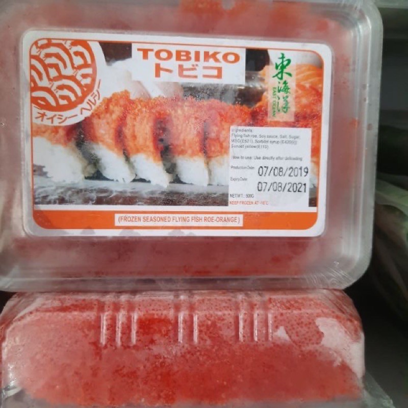 trứng cá chuồn tobiko hộp 500g