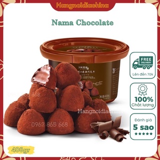 Nama socola 408g - socola tươi, nama chocolate xô 80 viên - ảnh sản phẩm 3