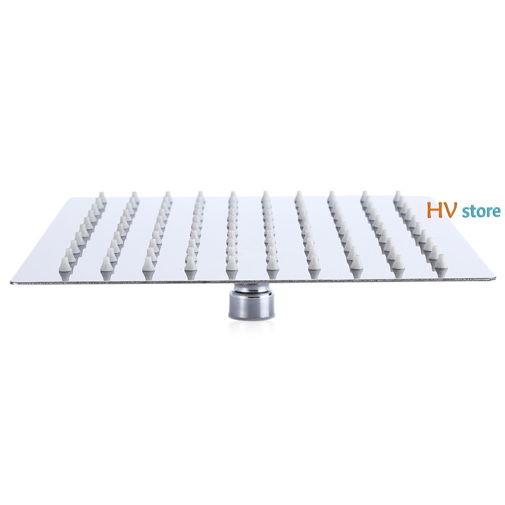 Bát sen cây phun mưa Sunzin vuông, rộng 25cm, chất liệu inox 304