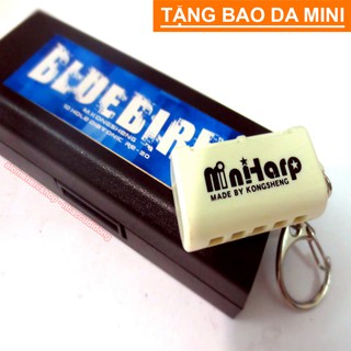 Kèn harmonica mini KongSheng 5 lỗ Trắng