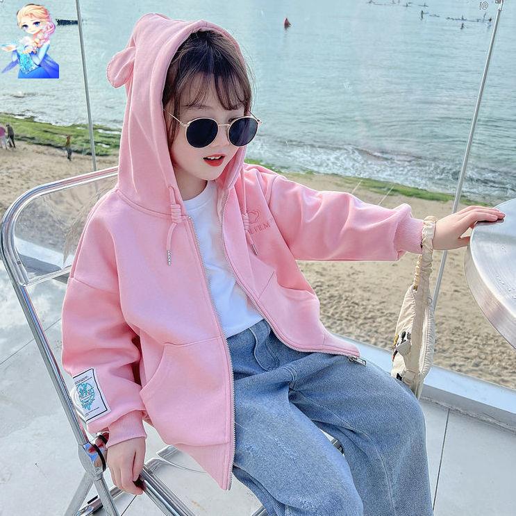 Áo Khoác Mỏng Thời Trang Xuân Thu Hàn Quốc Mới Dành Cho Bé Gái 2022