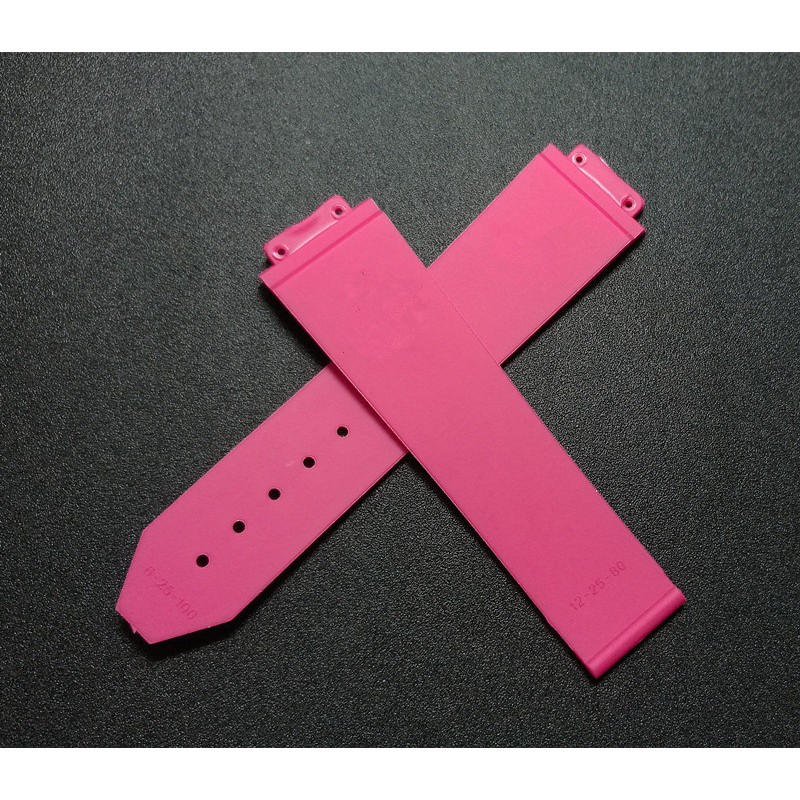 Dây cao su cho đồng hồ hublot nữ - nhiều màu - size 34mm