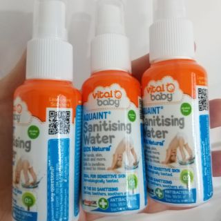 Xịt rửa tay cho bé sơ sinh 100% tự nhiên
