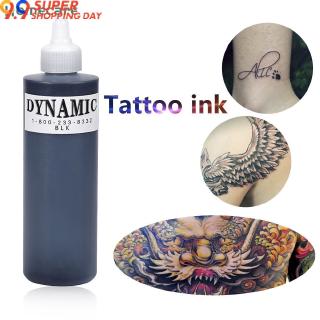 (hàng Mới Về) Mực Xăm Màu Đen Chất Lượng Cao