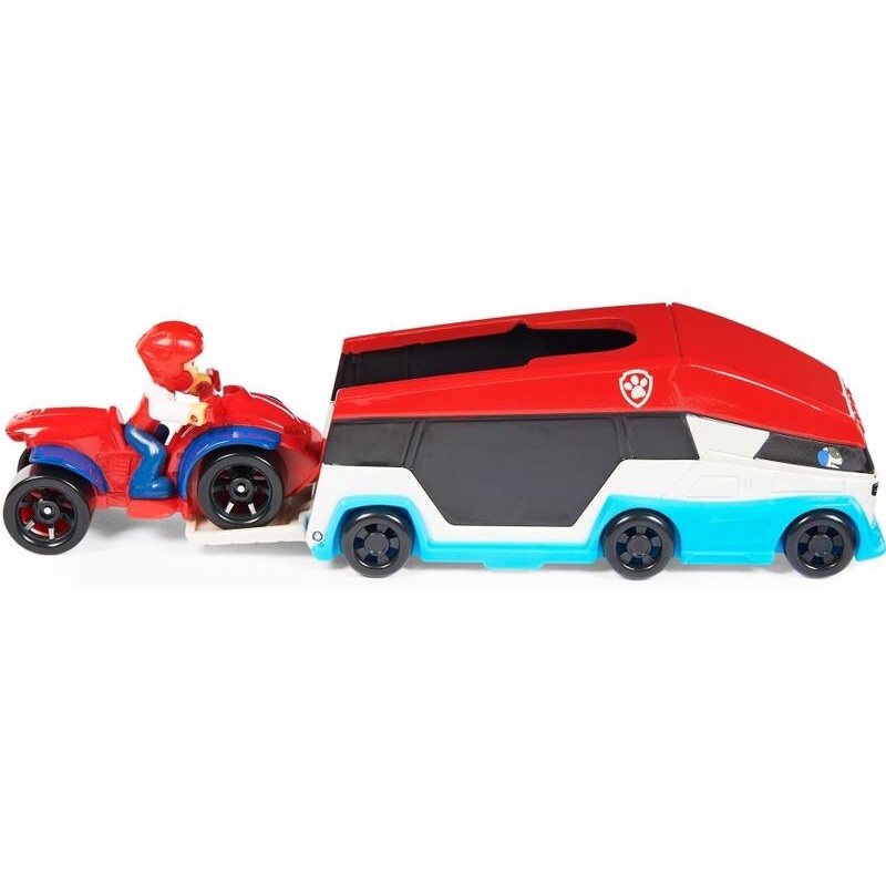 Đồ chơi Paw Patrol: Xe cứu hoả mini và xe Chase chó cứu hộ 2 trong 1