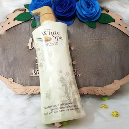 Sưa dưỡng thể White Spa Gold Caviar UV White Body Lotion Thái Lan