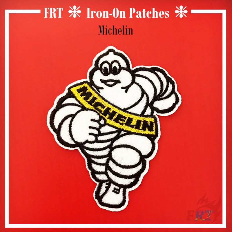 ☸ Fashion Brand - Michelin Patch ☸ 1Pc Diy Sew on Iron on Badges Patches