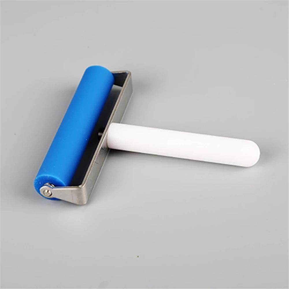 Dụng Cụ Con Lăn Silicon Cao Su Mềm Màu Xanh Dương Dùng Sửa Chữa Điện Thoại / Laptop