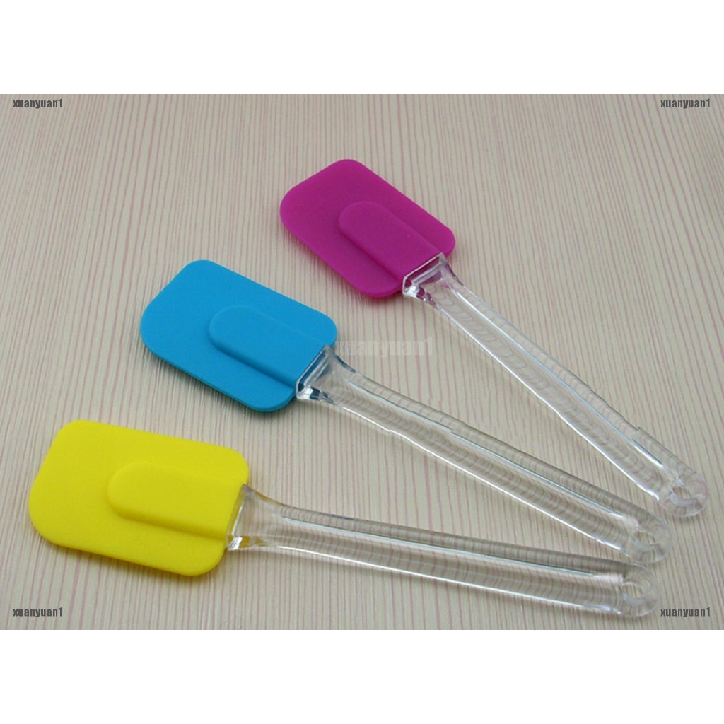 Muỗng Phết Kem / Bơ Bằng Silicon Tiện Dụng Cho Nhà Bếp