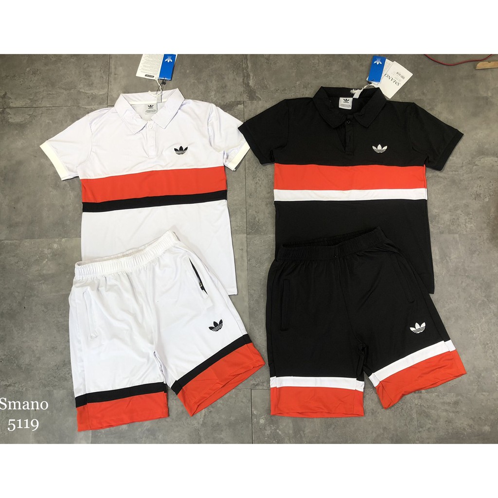 ⚡[𝐇𝐎𝐓 𝐓𝐑𝐄𝐍𝐃]⚡ Bộ Adidas nam có cổ - Bộ thể thao nam cổ bẻ cực đẹp - Bộ hè nam | BigBuy360 - bigbuy360.vn