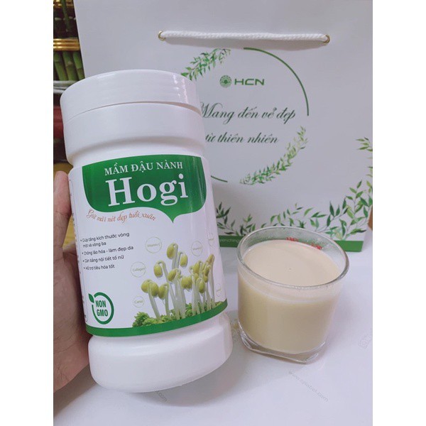 BỘT MẦM ĐẬU NÀNH HOGI (Nguyên Chất  100% Có Giấy Chứng Nhận ) - Bổ Sung Nội Tiết Tố Nữ- Nguyên Chất Bổ Sung Sữa DÊ