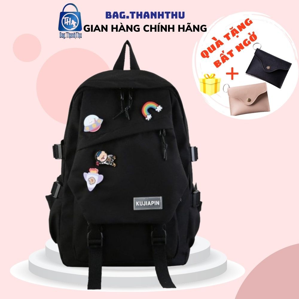 Balo ulzzang chống nước Bag.ThanhThu họa tiết cầu vồng 91