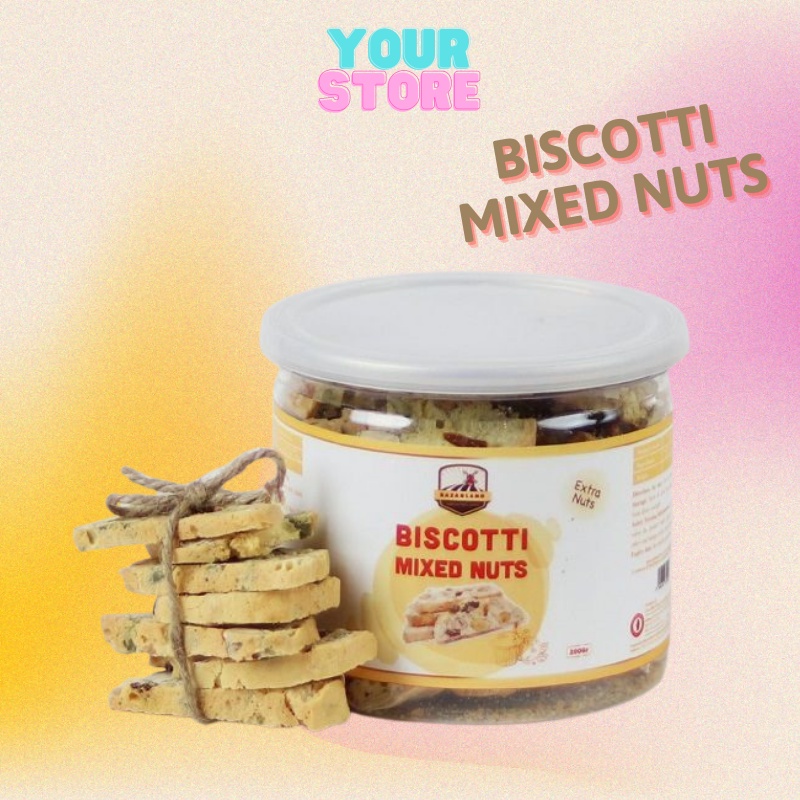BISCOTTI Nguyên Cám 3 VỊ by StoreFood - Bánh Ngũ Cốc Nướng Ăn Kiêng Không Đường 200G | BigBuy360 - bigbuy360.vn