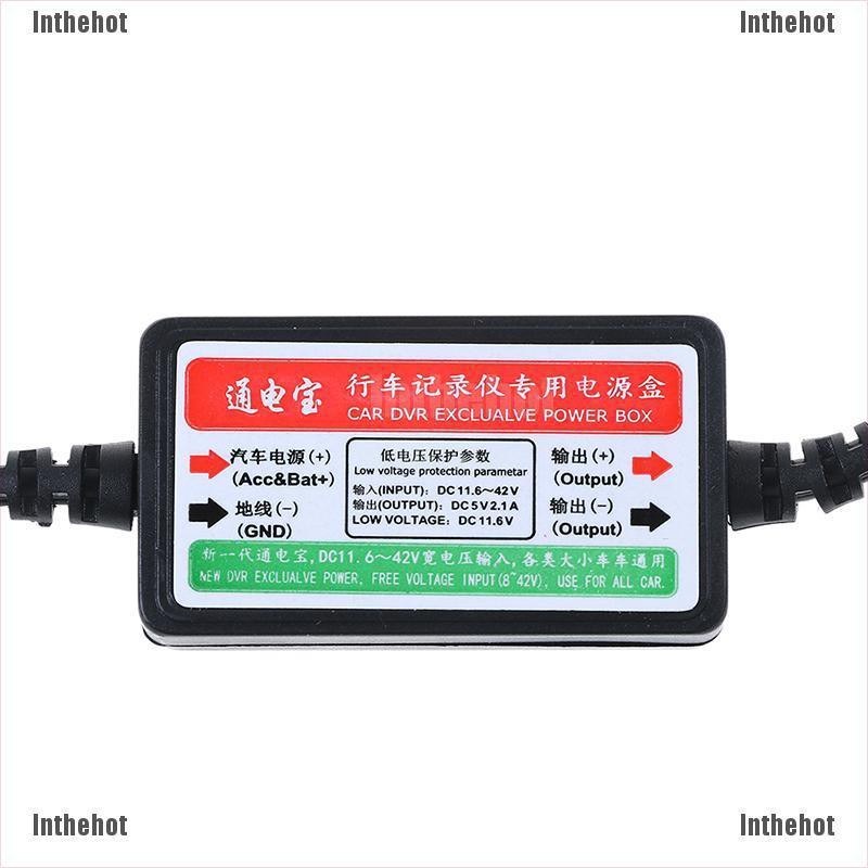 Bộ Dây Cáp Usb Mini 12v / 24v 5v Chuyên Dụng Cho Xe Hơi