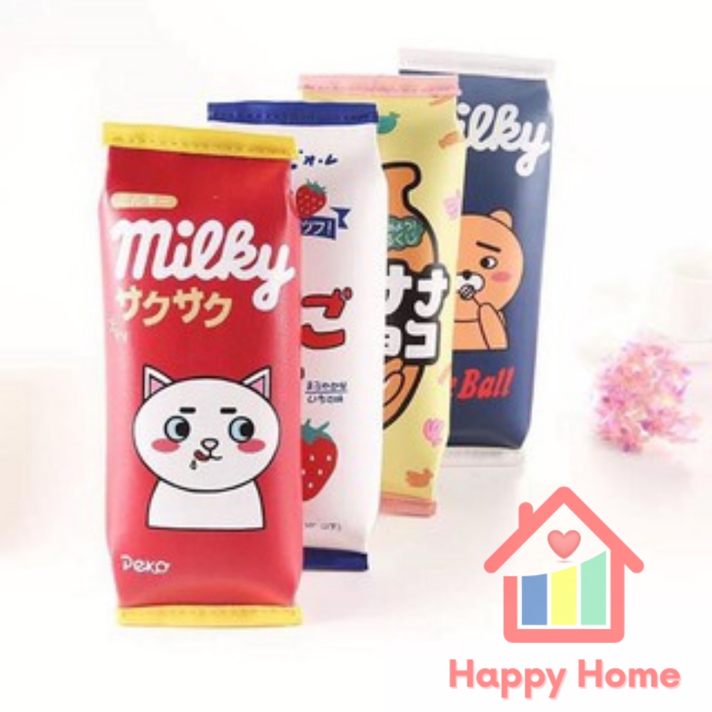 Hộp bút Cheese Milky cho bé dễ thương Happy Home