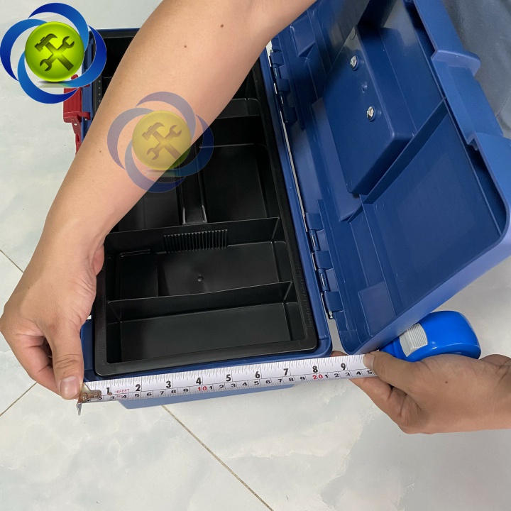 Thùng đồ nghề nhựa Kingtony 87407 kích thước 445x240x206mm