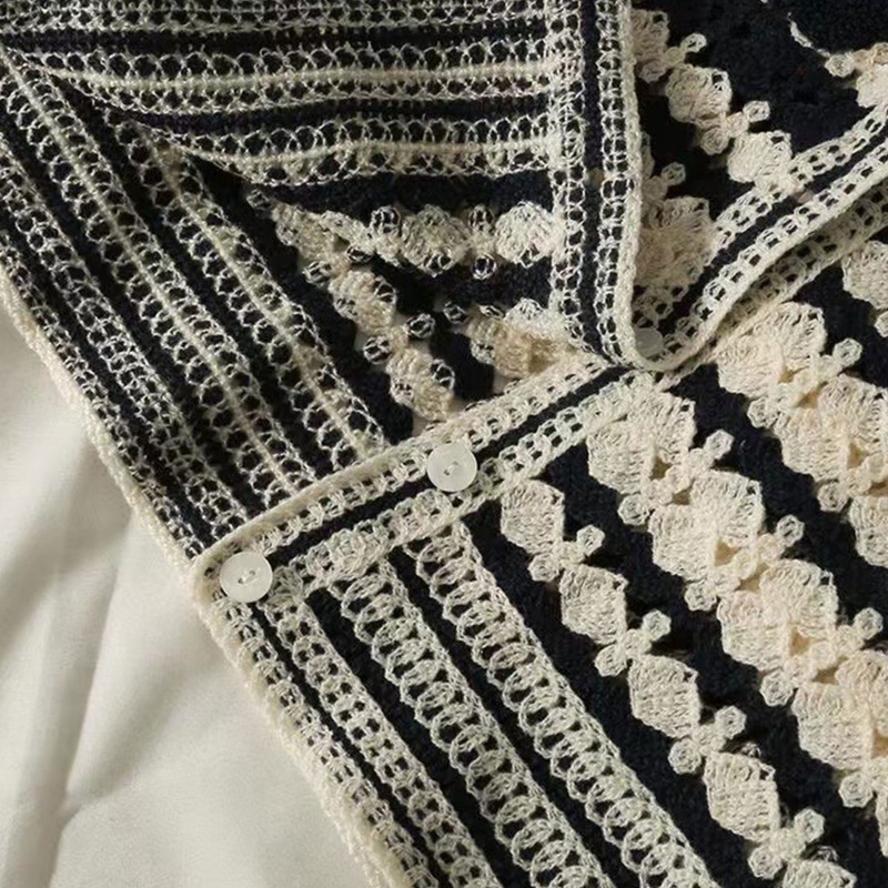 Áo Sweater Không Tay Thêu Họa Tiết Phong Cách Retro Thời Trang Cho Nữ