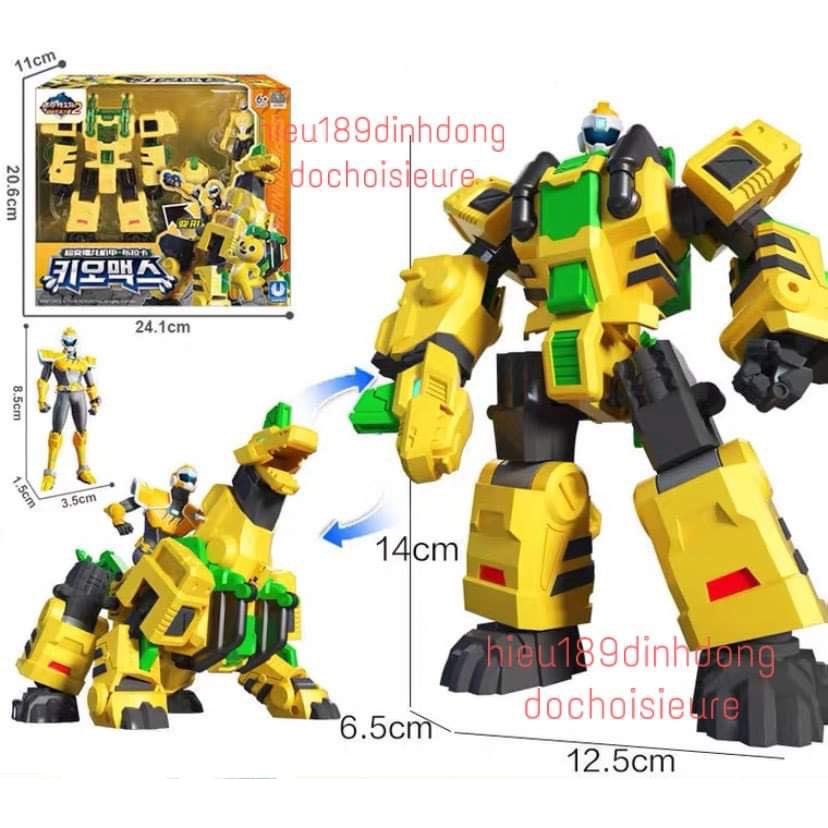 Lực lượng nhí Max Can đảm cùng robot Khủng long Brachio BIỆT ĐỘI SIÊU NHÂN NHÍ 2 8627