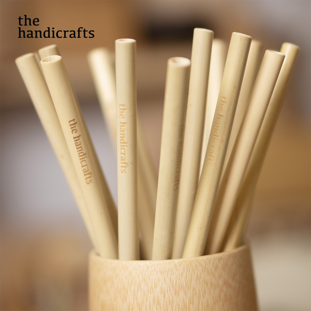 Ống hút tre The handicrafts (Bamboo Straws) Nhiều Size | The handicrafts