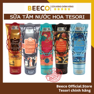 Sữa Tắm Nước Hoa Tesori ĐỦ 16 MÙI CHÍNH HÃNG Sữa Tắm Thiên Nhiên Dây Xích Hương Thơm Lâu Quyến Rũ 250ml - Beeco