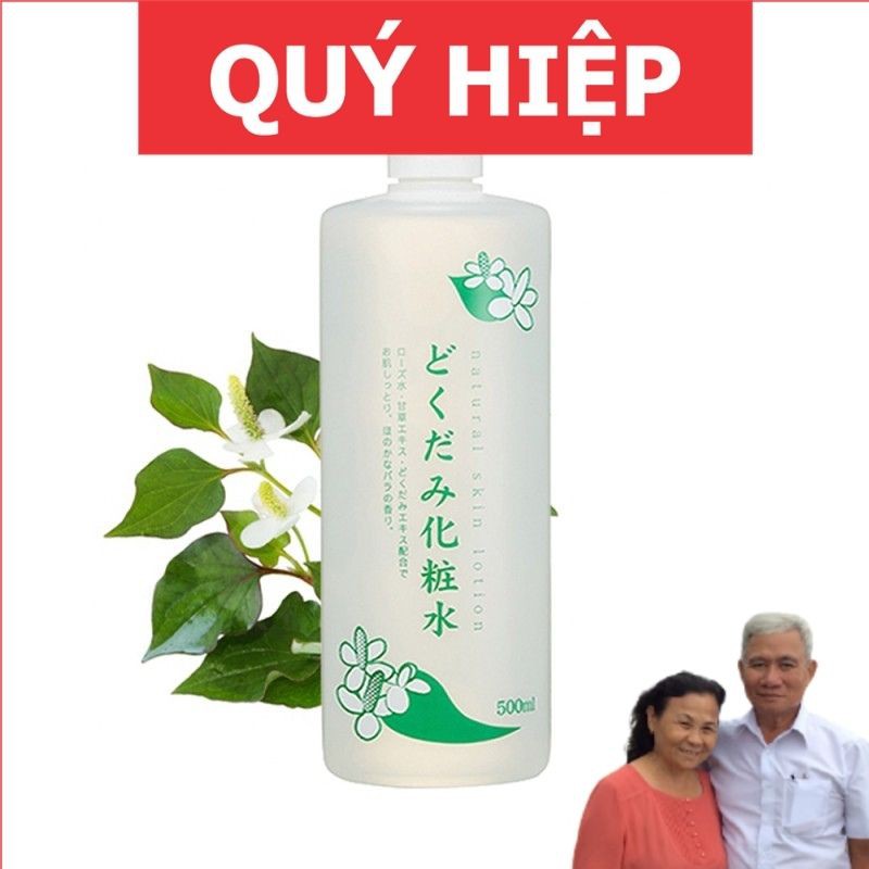 Nước Hoa Hồng Diếp Cá Dokudami Skin Lotion 500ml🍀CHÍNH HÃNG 🍀cực kỳ tốt cho da