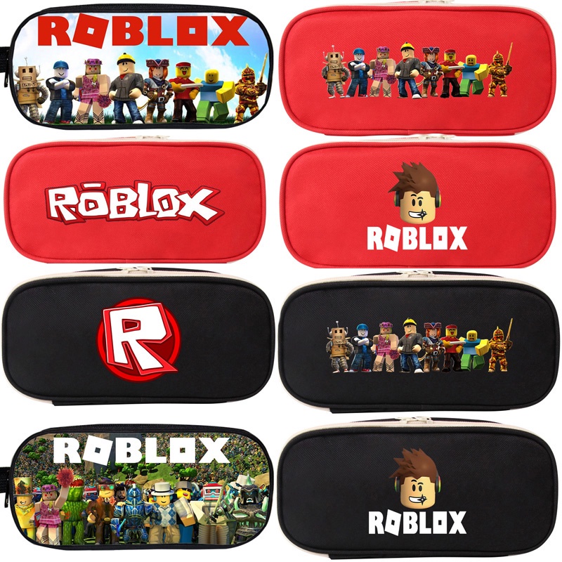 Roblox Túi Đựng Bút Vải Canvas In Hình Anime Minecraft Độc Đáo